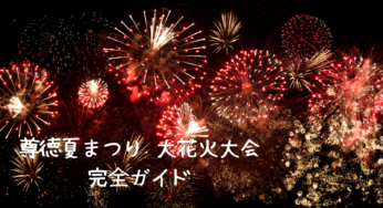 尊徳夏まつり 大花火大会 2025 完全ガイド：あなたの疑問を解決します！