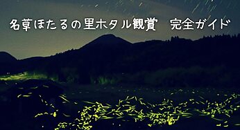 【2025年最新】名草ほたるの里で幻想的なホタル観賞を！見頃やアクセスなどまで徹底解説